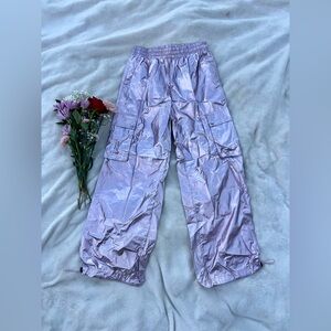 Sold Out VICI Y2K Metallic Cargo Pants | Size M